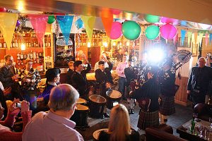 Robbie Burns pipe-band