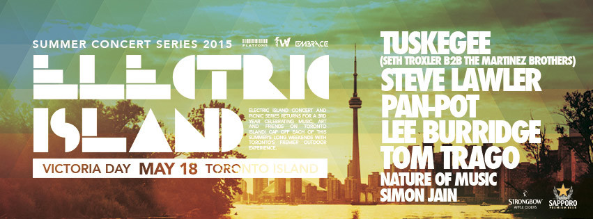 ELECTRIC ISLAND ✿ 2015 OPENER ✿ with [TUSKEGEE] SETH TROXLER b2b THE MARTINEZ BROTHERS, STEVE LAWLER, PAN-POT, LEE BURRIDGE, TOM TRAGO