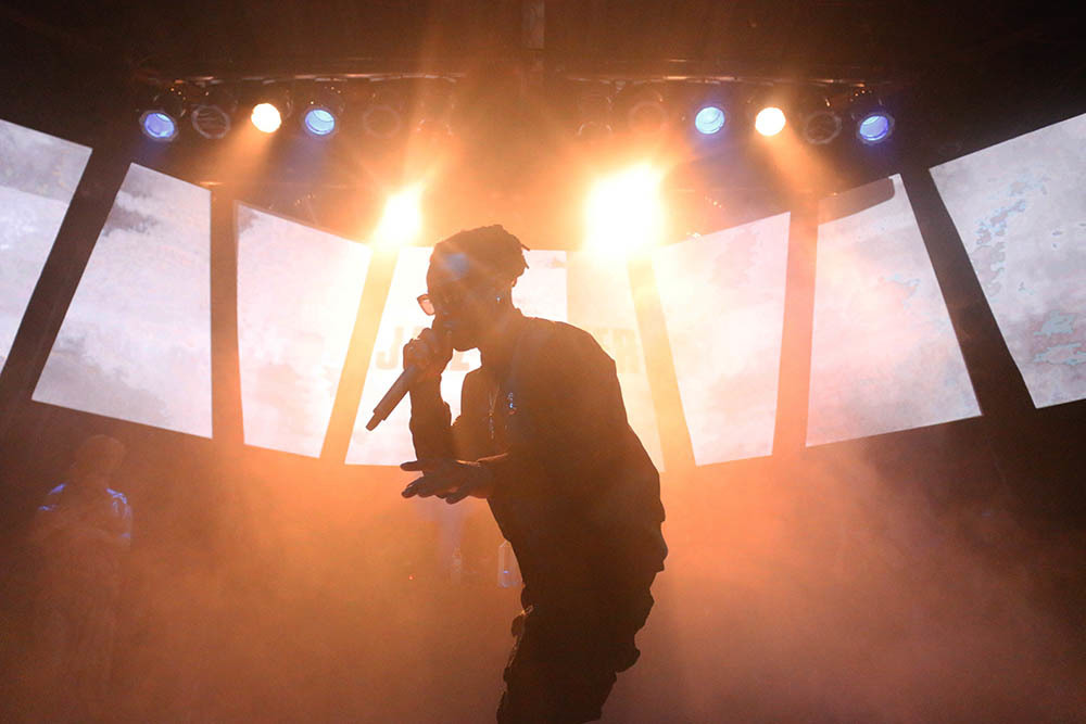 Jazz Cartier performing at the Phoenix Concert Theatre on Friday, February 5, 2016.