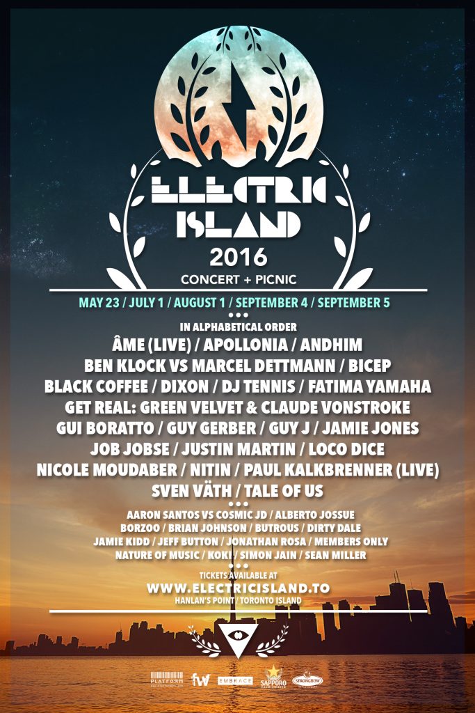 electric island 2016