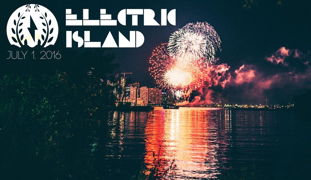 electric island toronto canada day
