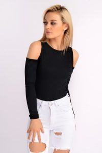 cold shoulder top