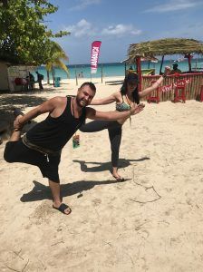 HONDO LOVE THIS CITY TV DOING YOGA JAMAICA