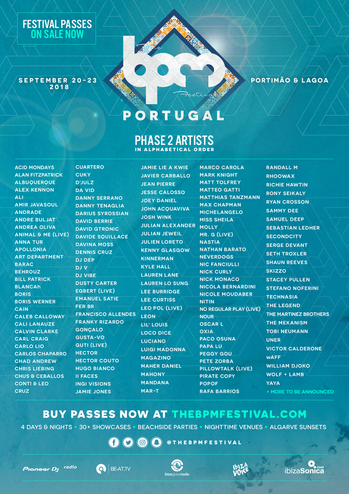 BPM Festival: Portugal Drops Phase 2 Lineup