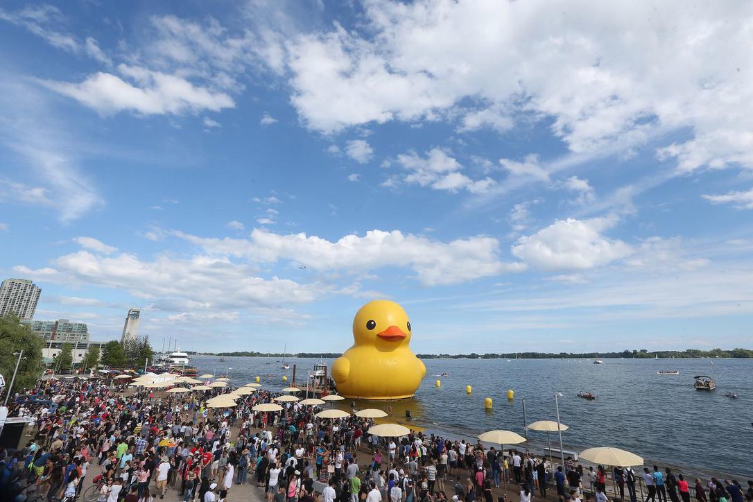 Giant Inflatable Beach Balls Coming to Toronto Waterfront