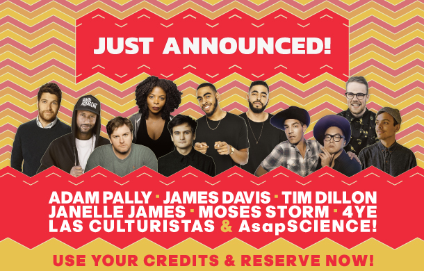 Our Favorite Comedians Performing at JFL42